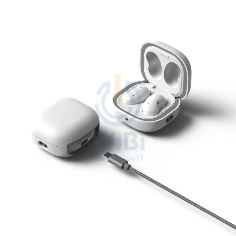 VRS Design Galaxy Buds Live/Buds Pro/Buds 2 Modern Case - White