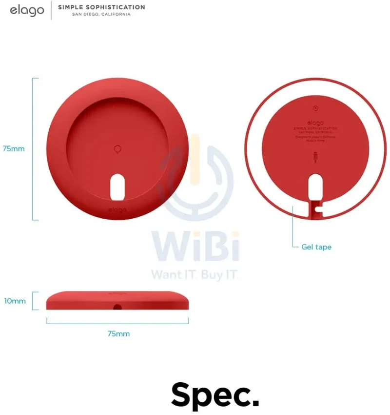 Elago Magsafe Charging Pad - Red