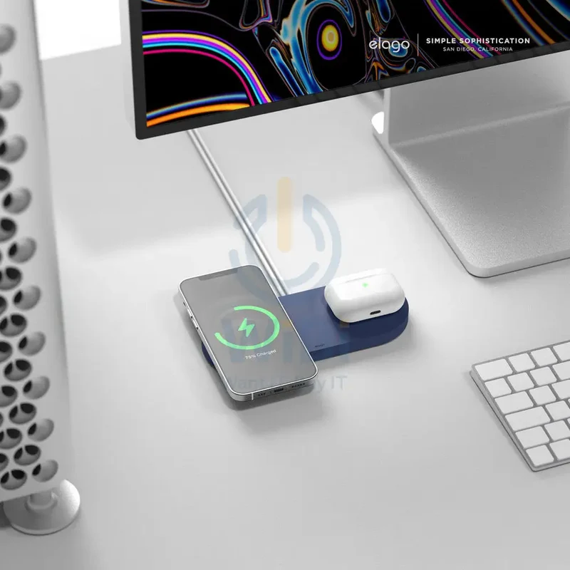 Elago Magsafe Charging Hub Duo - Jean Indigo