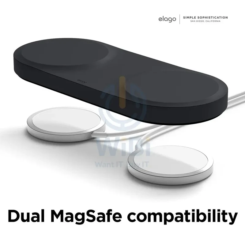Elago Magsafe Charging Hub Duo - Black