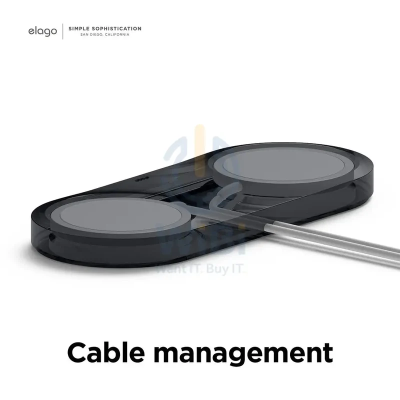 Elago Magsafe Charging Hub Duo - Black