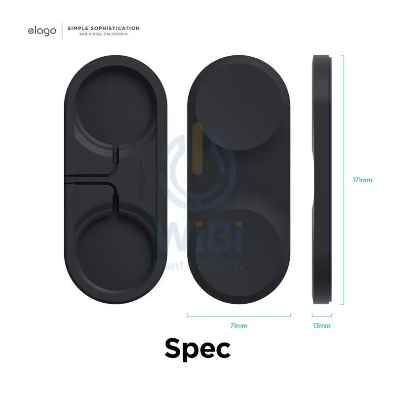 Elago Magsafe Charging Hub Duo - Black