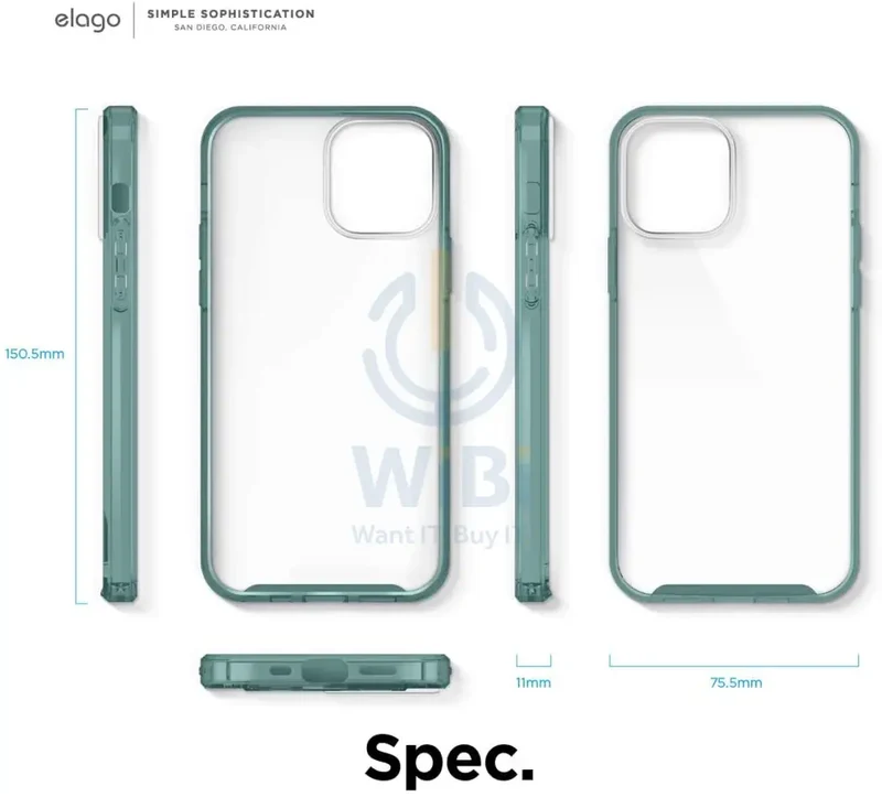 Elago iPhone 12 / iPhone 12 Pro Hybrid Case - Mint