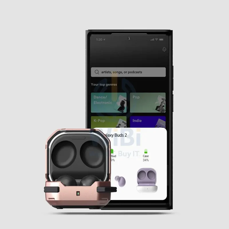 VRS Design Galaxy Buds 2/Buds Pro/Buds Live Active Case - Mystic Bronze