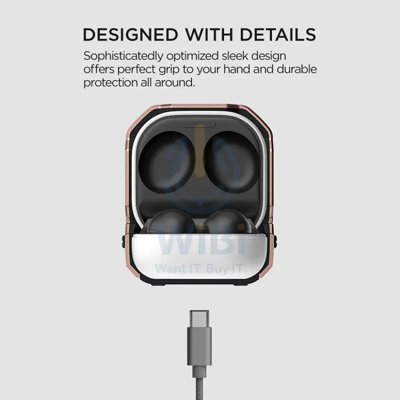 VRS Design Galaxy Buds 2/Buds Pro/Buds Live Active Case - Mystic Bronze