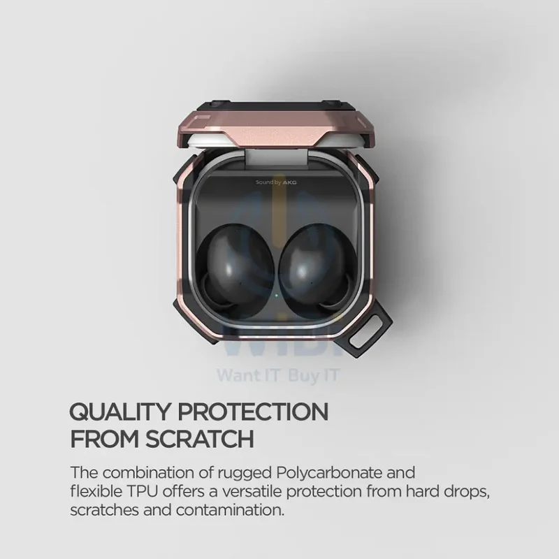 VRS Design Galaxy Buds 2/Buds Pro/Buds Live Active Case - Mystic Bronze