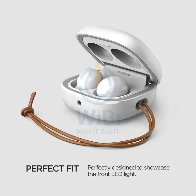 VRS Design Galaxy Buds 2/Buds Live/Buds Pro Modern Case - White