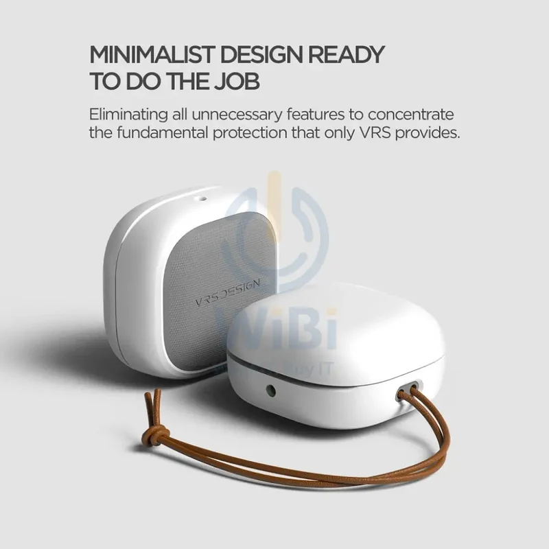 VRS Design Galaxy Buds 2/Buds Live/Buds Pro Modern Case - White