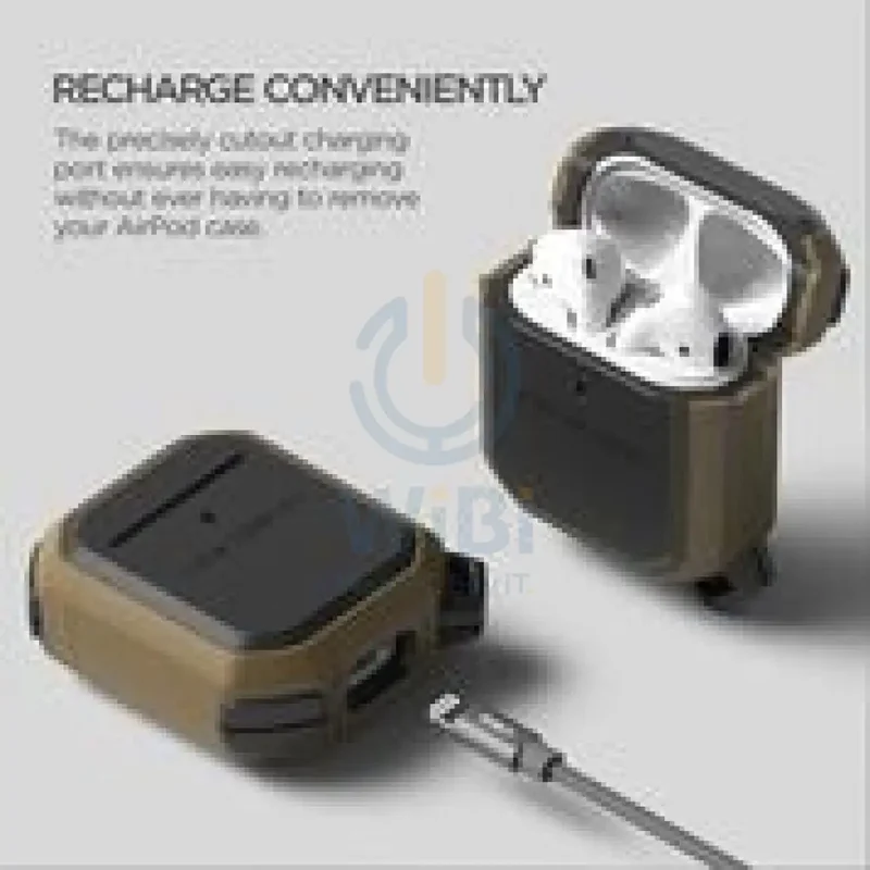 VRS Design Airpods 1 & 2 Active Case - Sahara Khaki