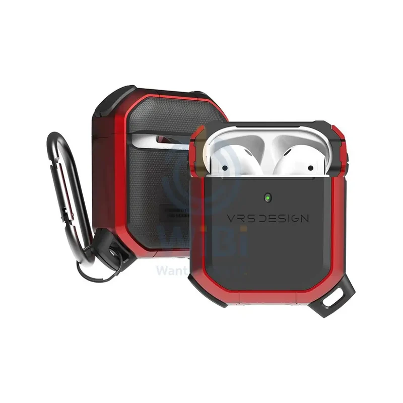 VRS Design Airpods 1 & 2 Active Case - Metal Red