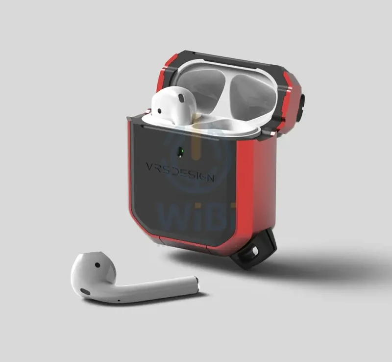 VRS Design Airpods 1 & 2 Active Case - Metal Red