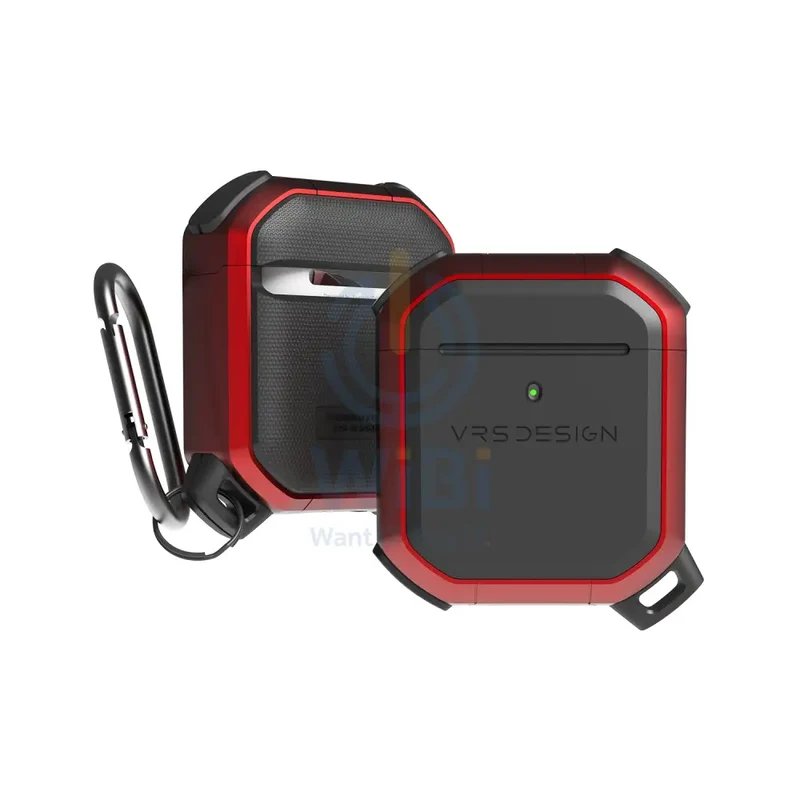 VRS Design Airpods 1 & 2 Active Case - Metal Red