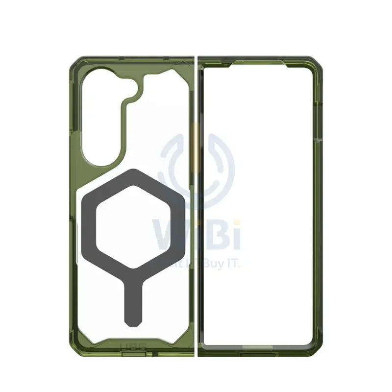 UAG Samsung Galaxy Z Fold 5 Plyo Pro Magsafe Case - Olive / Space Gray