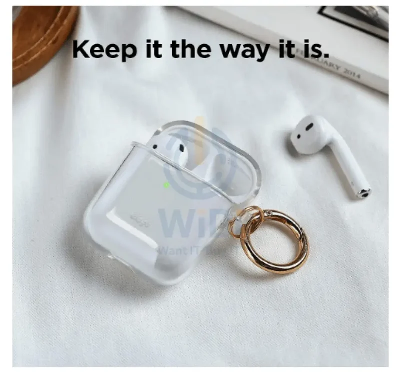 Elago AirPods 1 & 2 Clear Case - Clear