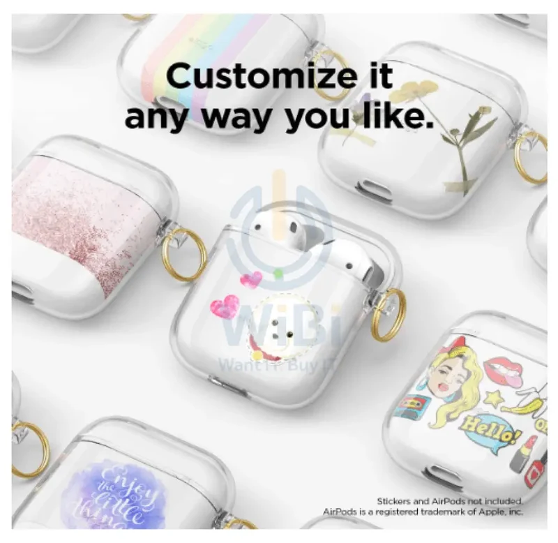 Elago AirPods 1 & 2 Clear Case - Clear