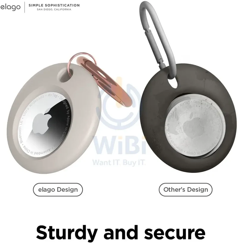 Elago AirTag Basic Case - Stone