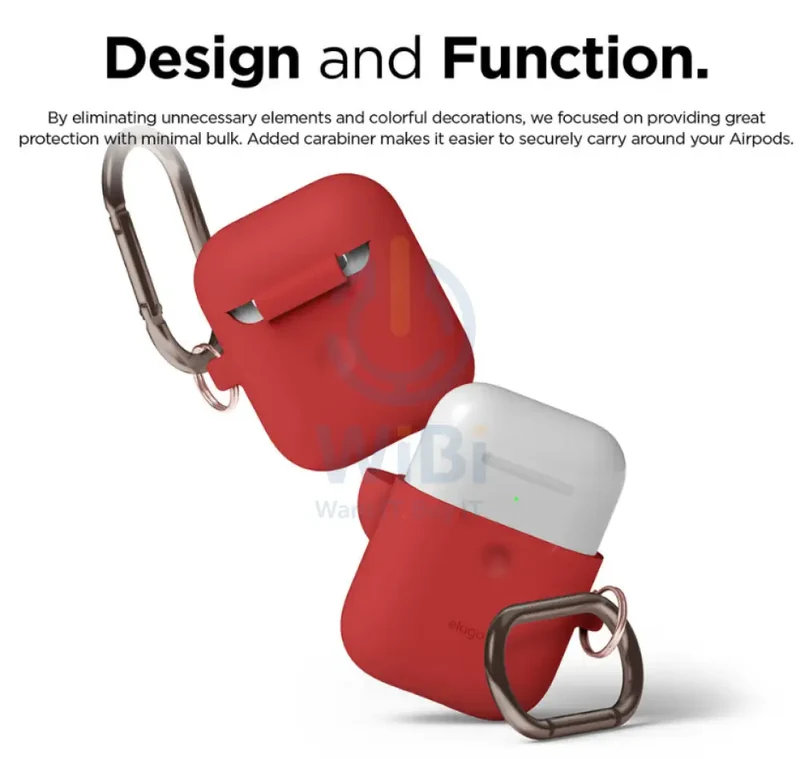 Elago AirPods 1&2 Wireless Hang Case - Red