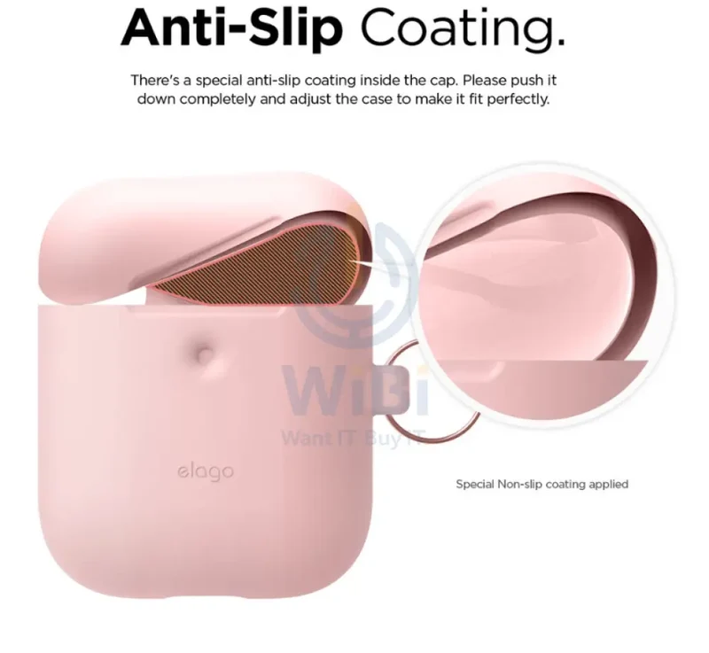 Elago AirPods 1&2 Wireless Hang Case - Lovely pink