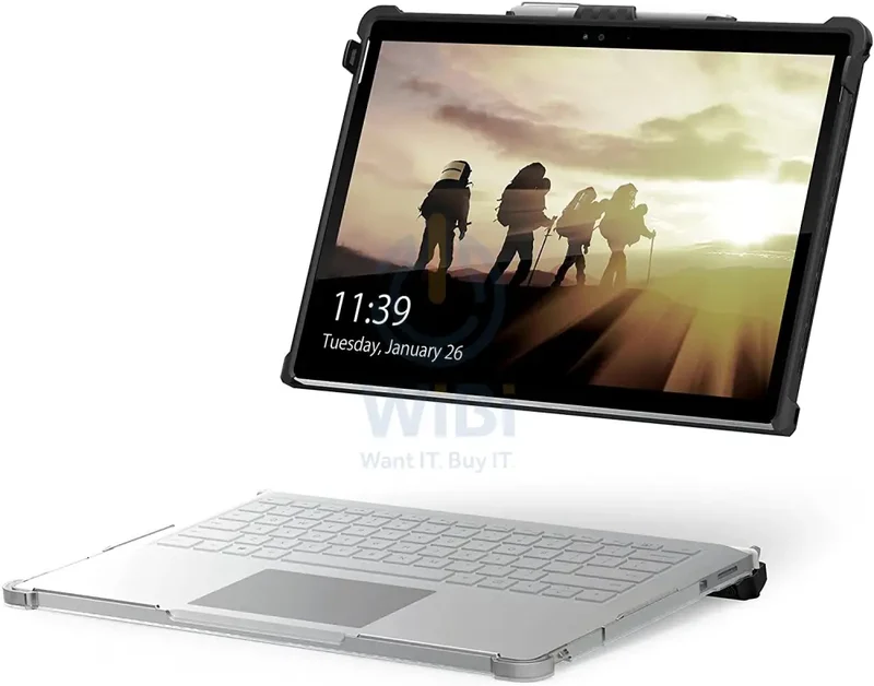 UAG Microsoft Surface Book 1/2/3 13.5" Plasma Case - Ice