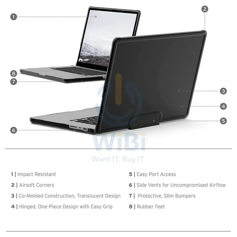 UAG Lucent Case - Apple MacBook Pro 16" / Black