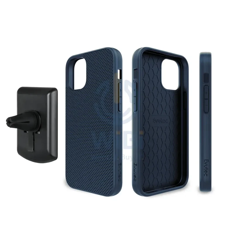 Evutec iPhone 12 mini Ballistic Nylon Case with AFIX+ Mount - Blue