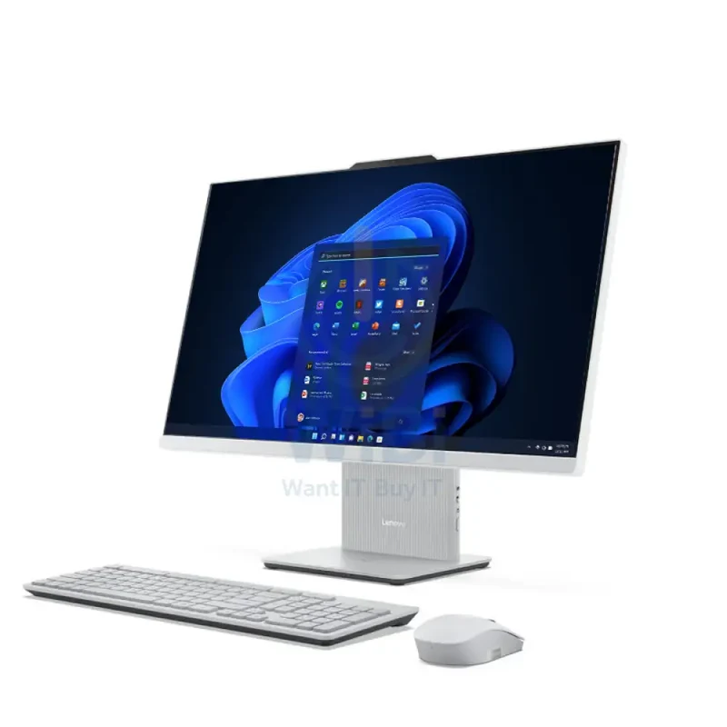 Lenovo IdeaCentre Gen 9 AIO PC - i7 / 8GB / 512GB (NVMe M.2 SSD) / 23.8" FHD Multi-Touch / Win 11 Pro / 1YW / English/Arabic / Cloud Grey - Desktop