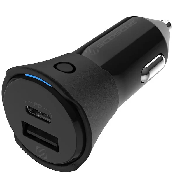 جهاز سكوشي فاوند إت برو للتعقب والعثور، شاحن USB-C/USB-A بقدرة 32 واط مع محدد مواقع لأندرويد وiOS، أسود