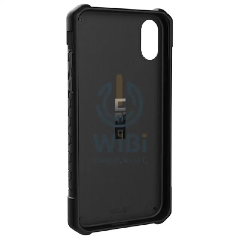 UAG iPhone XR Monarch Case - Crimson/Black Leather