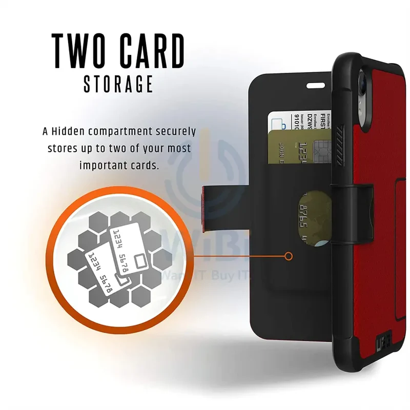 UAG iPhone XR Metropolis Case - Magma
