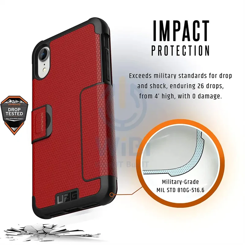 UAG iPhone XR Metropolis Case - Magma