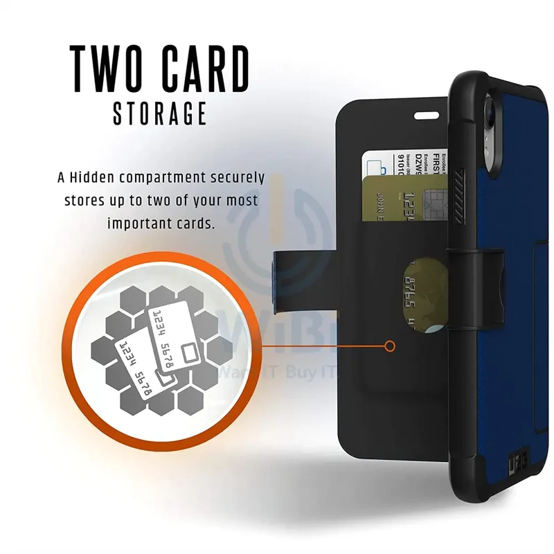 UAG iPhone XR Metropolis Case - Cobalt