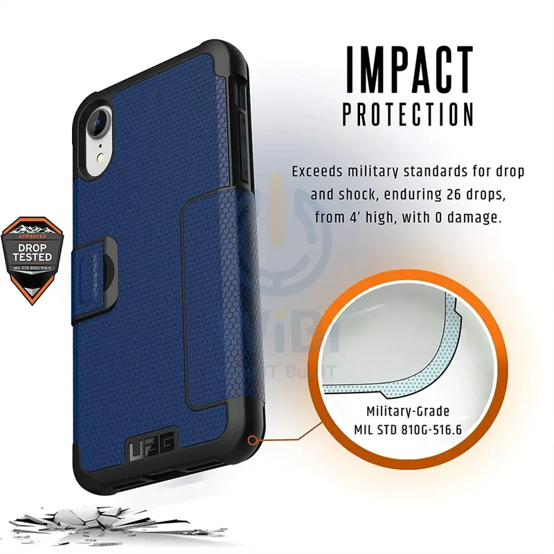 UAG iPhone XR Metropolis Case - Cobalt