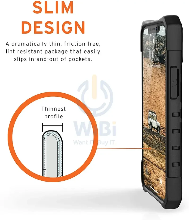 UAG iPhone 12 mini Pathfinder SE Camo Case - Midnight Camo