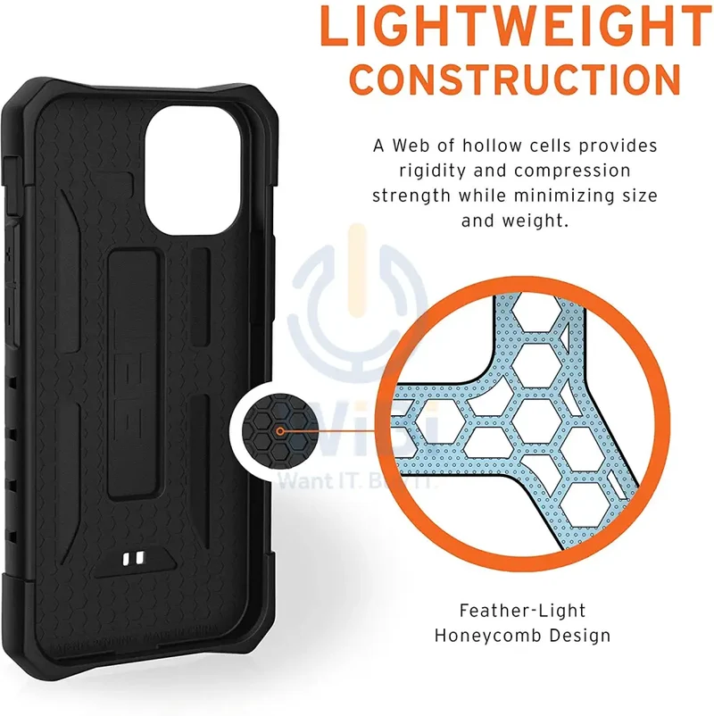 UAG iPhone 12 mini Pathfinder SE Camo Case - Midnight Camo