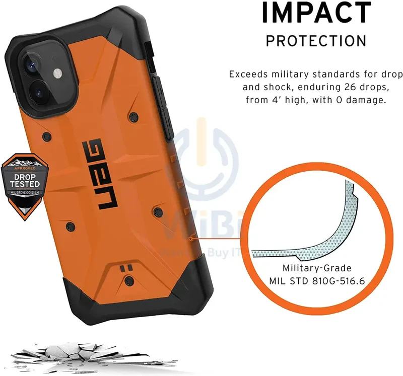 UAG iPhone 12 mini Pathfinder Case - Orange