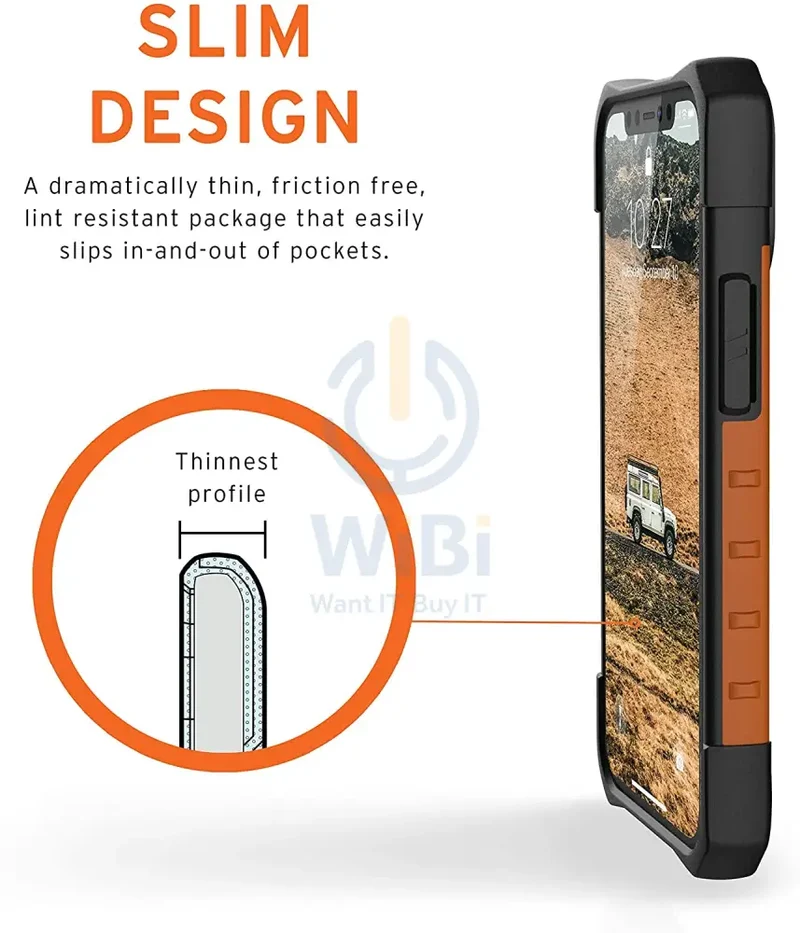 UAG iPhone 12 mini Pathfinder Case - Orange