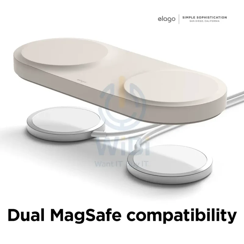Elago Magsafe Charging Hub Duo - Stone