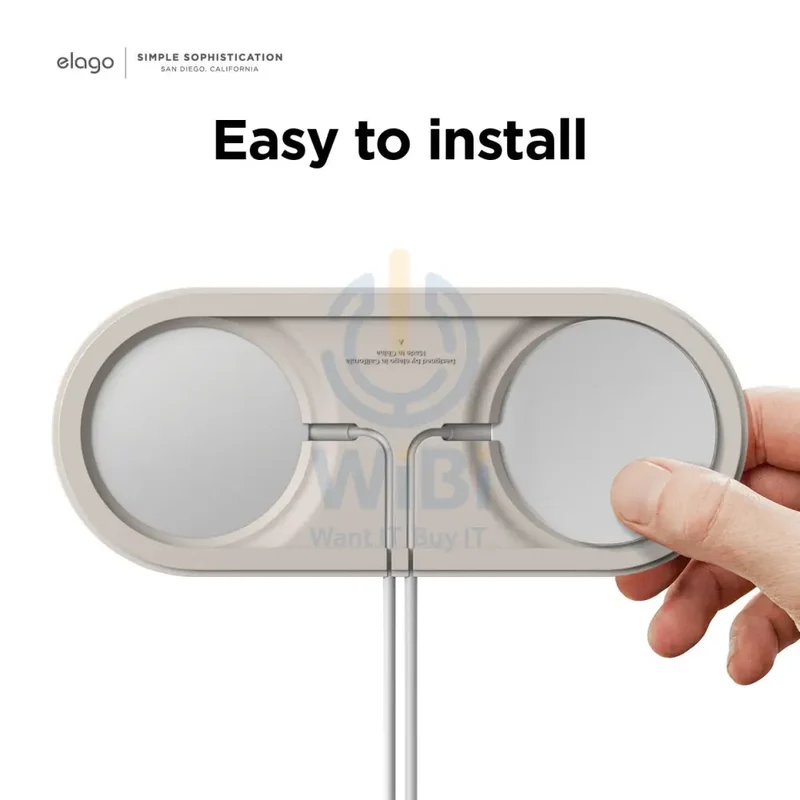 Elago Magsafe Charging Hub Duo - Stone