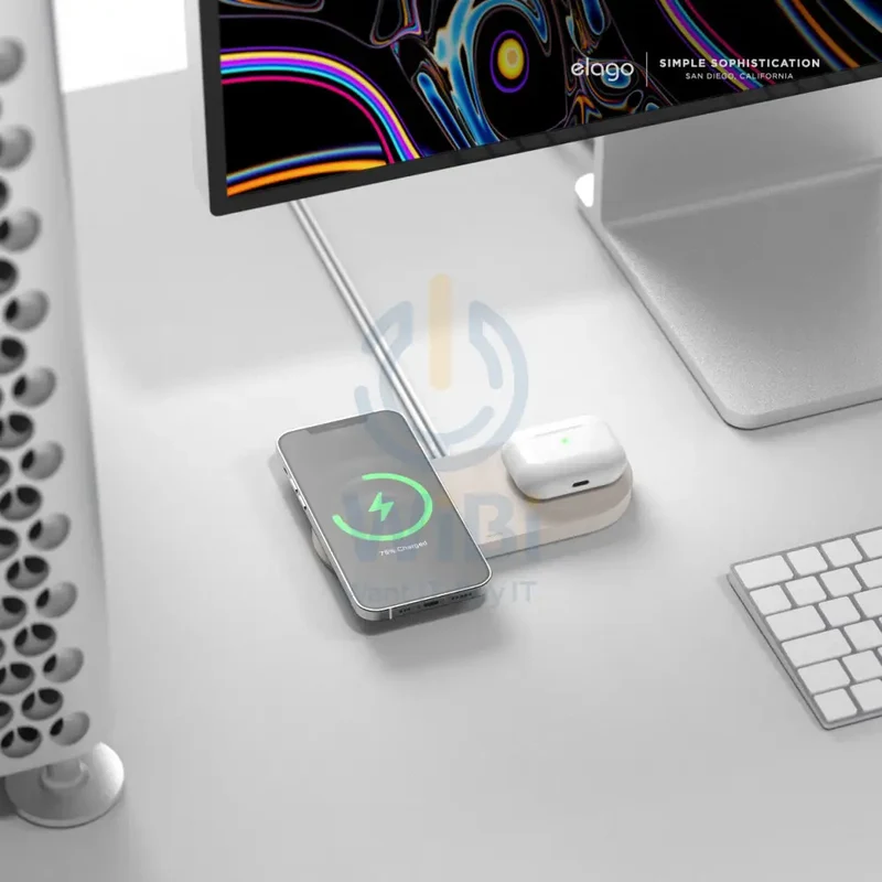 Elago Magsafe Charging Hub Duo - Stone