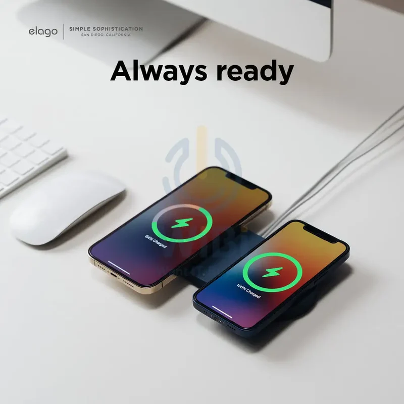 Elago Magsafe Charging Hub Duo - Sand Pink