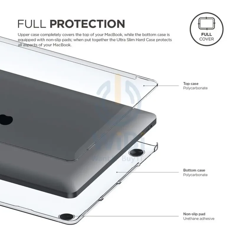 Elago Macbook Pro 16" 2016-2020 Ultra Slim Case - Clear