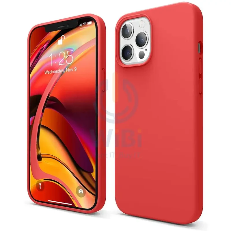 Elago iPhone 12 Pro Max Liquid Silicone Case - Red