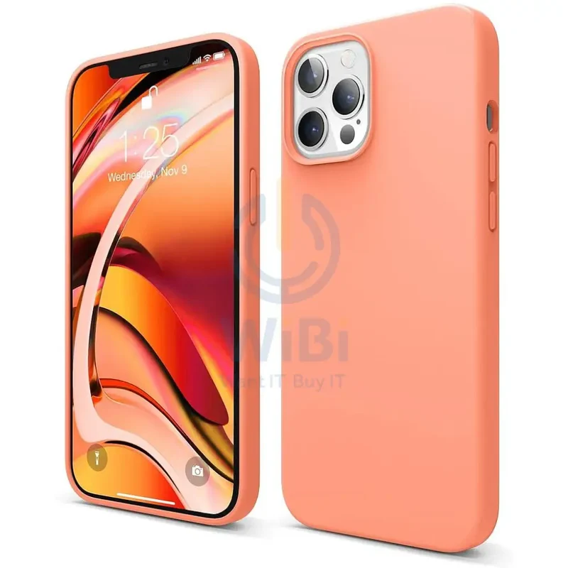 Elago iPhone 12 Pro Max Liquid Silicone Case - Nectarine