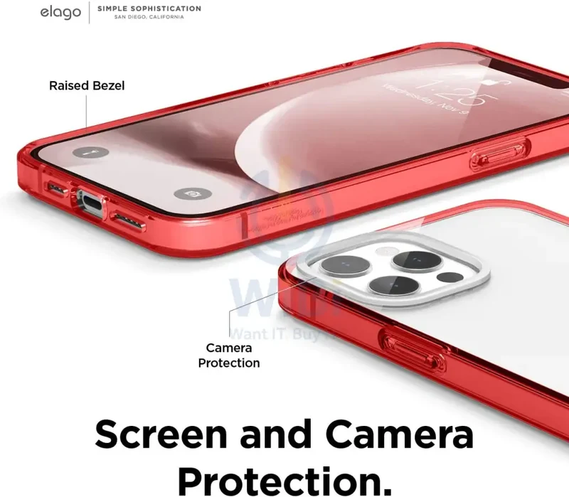 Elago iPhone 12 Pro Max Hybrid Case - Red