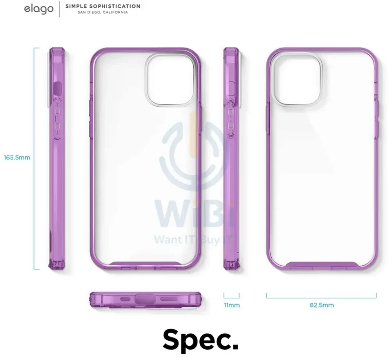Elago iPhone 12 Pro Max Hybrid Case - Lavender