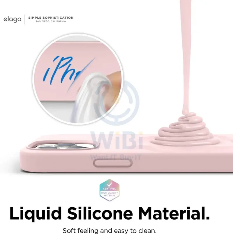 Elago iPhone 12 Pro Max MagSafe Soft Silicone Case - Lovely pink