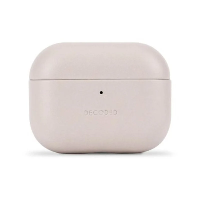Decoded Leather Case For Apple AirPods Pro 3 - Clay