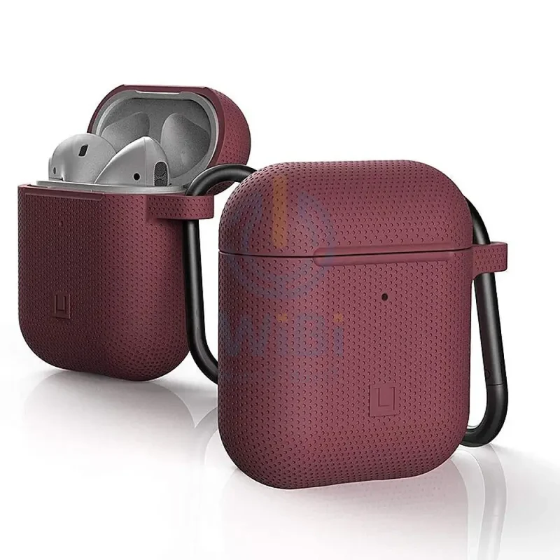 UAG Apple Airpods DOT Silicone Case - Aubergine