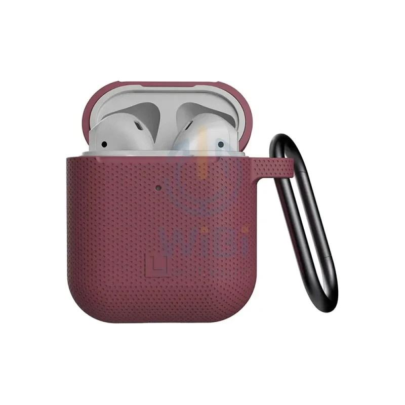 UAG Apple Airpods DOT Silicone Case - Aubergine