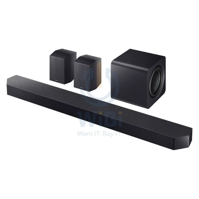Samsung Soundbar HW-Q990F 11.1.4ch Subwoofer with Rear Speaker - ‎41W / Wireless / Black